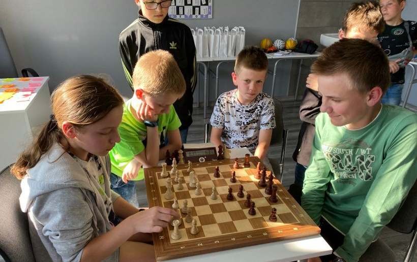 Rozgrywki szachowe w SP nr 2 w Wadowicach