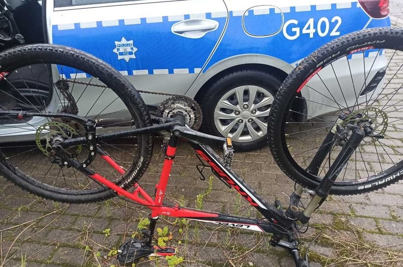 Dzielnicowy znalazł w Głębowicach rower, który ktoś ukradł mieszkańcowi Osieka