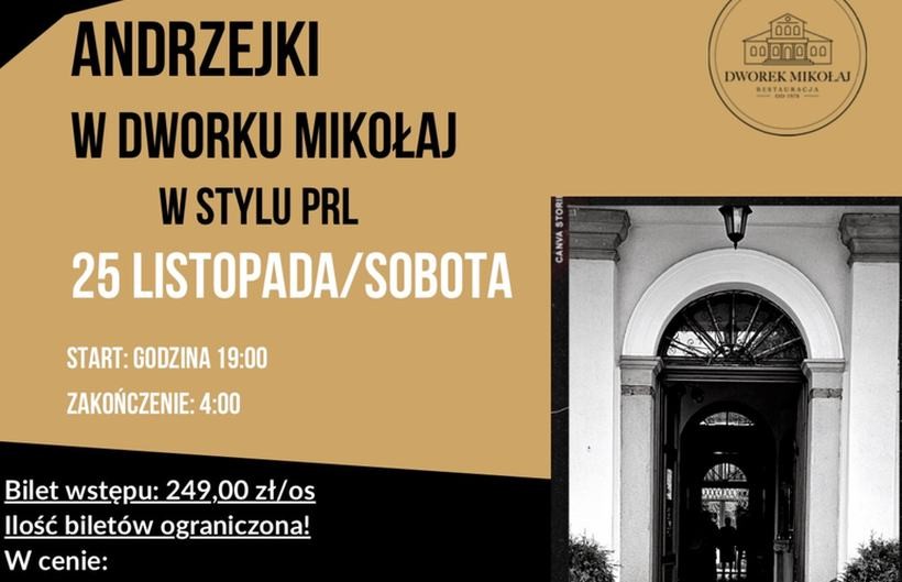 Impreza Andrzejkowa w Stylu PRL w Dworku Mikołaj!