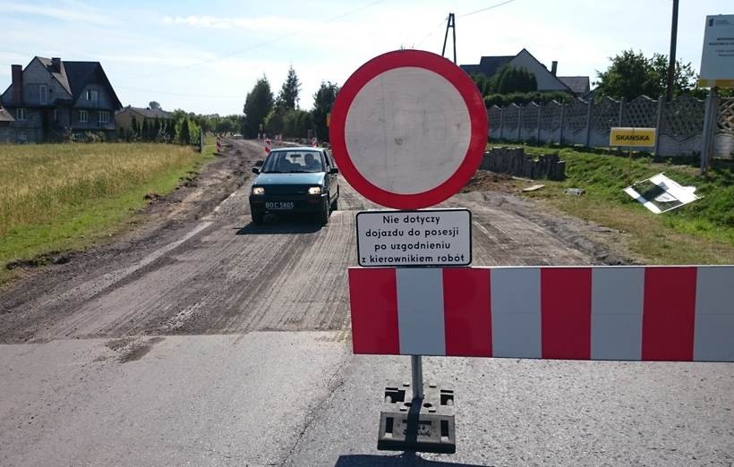 Droga z Wyźrału do Witanowic będzie przez całe lato zamknięta