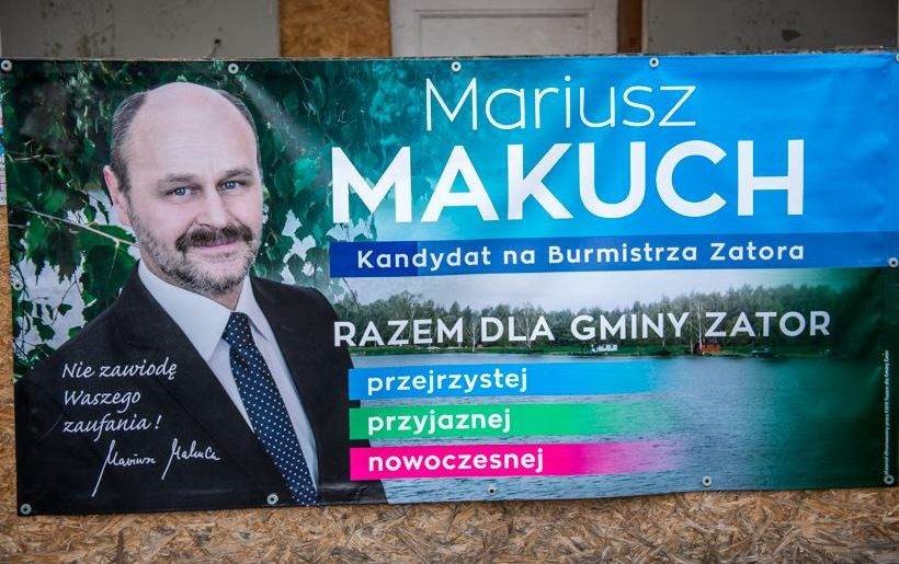 Mariusz Makuch nowym burmistrzem Zatora. To już oficjalne