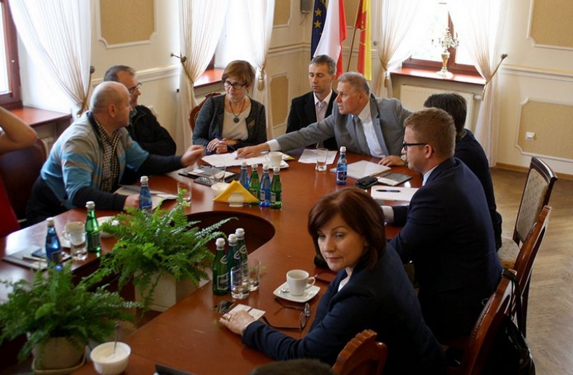 Przedsiębiorcy spotkali się w poniedziałek z burmistrzem i przedstawicelami Krakowskiego Parku Technologiczneg