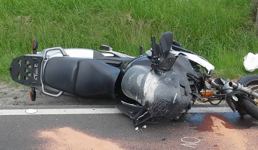Śmiertelny wypadek w Kalwarii. Nie żyje 44-letni motocyklista