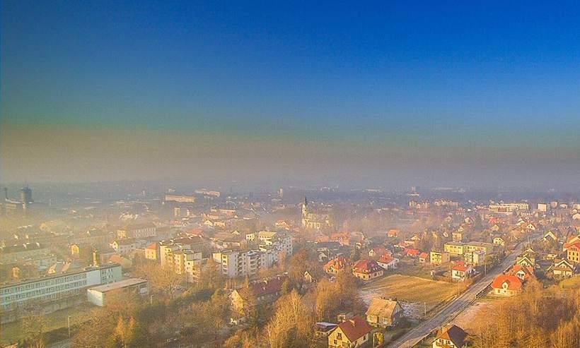 Smog nad Andrychowem
