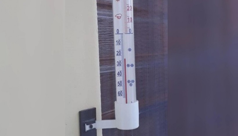 Rekordowo niska temperatura w tym roku w Izdebniku o godz. 6 rano w czwartek 1 marca