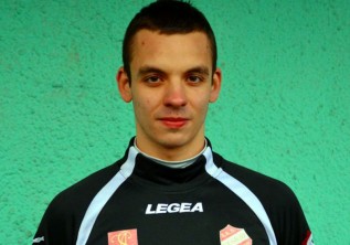 Honorową bramkę dla Beskidu strzelił niespełna 20-letni Adrian Młynarczyk 
