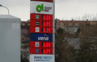 Ceny paliwa w wadowicach 5.03.2022