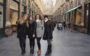 Dziewczyny z Ekonomika zwiedzały Brukselę. Wszystko dzięki wygranej w konkursie