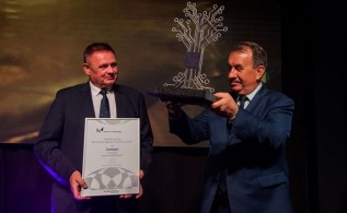 Nagrodę odebrał Henryk Konopka z firmy Conhpol
