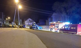 Groźny wypadek w Witanowicach. Jeden z uczestników uciekł z miejsca... pieszo