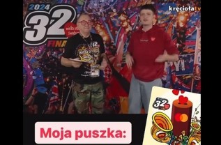 Jurek Owsiak i Michał Sikorski w telewizji WOŚP