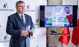 Marszałek Witold Kozłowski ogłosił wyniki tegorocznego budżetu obywatelskiego