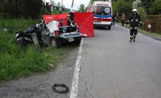 Śmierć motocyklisty w Zakrzowie. Miał dopiero 25 lat