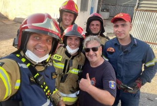 Strażacy szczęśliwie wrócili do domu z akcji gaśniczo ratunkowej w Grecji