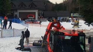 Wypadek na stoku narciarskim w Rzykach. Po ranne dziecko przyleciał helikopter