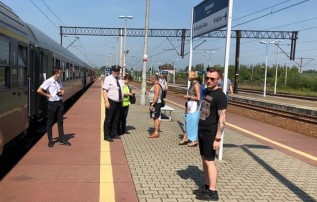 Zabytkowe pociągi przemierzają Wadowice, Andrychów i Kalwarię linią 117